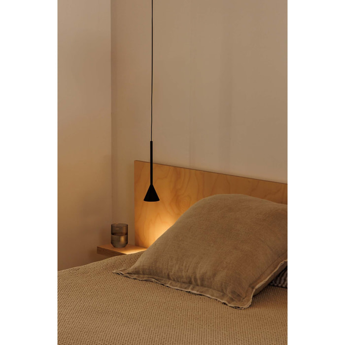 ANNA Lampe suspension noire