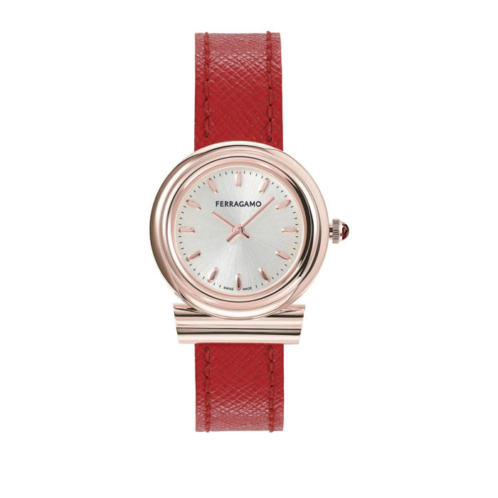 Ferragamo Reloj Analógico De Cuarzo Mv-Gancini