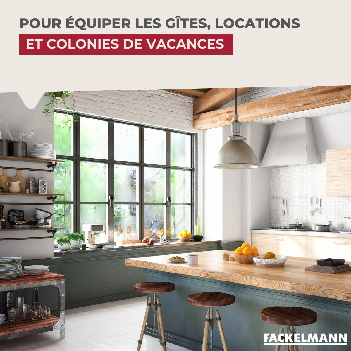 Rond de serviette en bois naturel non traité Fackelmann Boissellerie