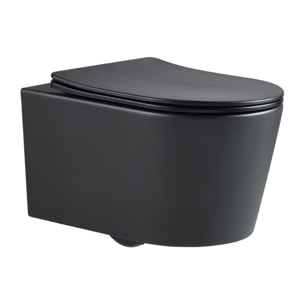 Duofix pack WC bâti-support + WC suspendu sans bride Swiss Aqua Technologies avec abattant SoftClose + plaque (GEBSTBRBMR01-FR)