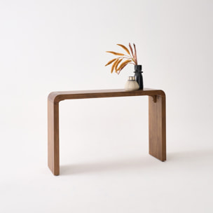 Console exotique bois d'acacia DANA