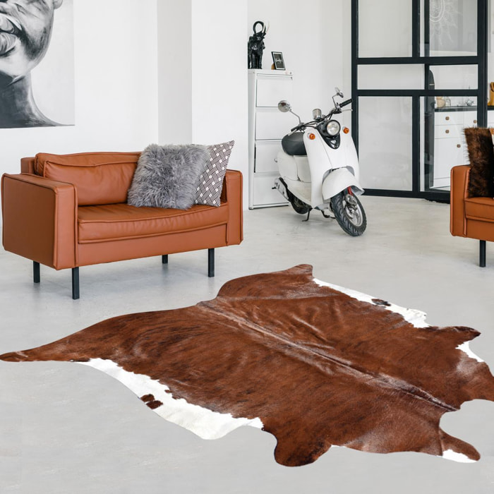 Tapis peau de vache kilm fait à la main BEDA