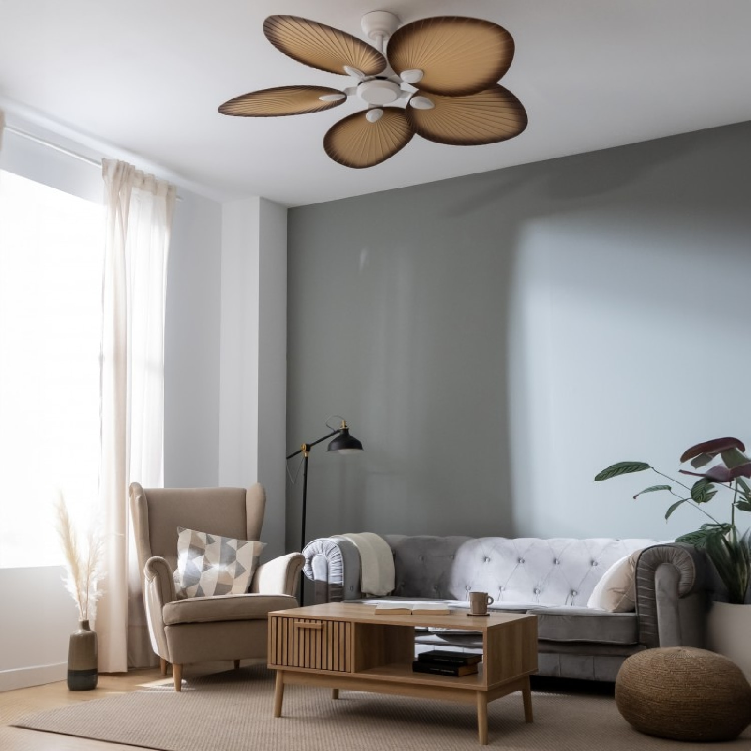 Ventilateurs de plafond EnergySilence Aero 5275 WhiteWood Cecotec