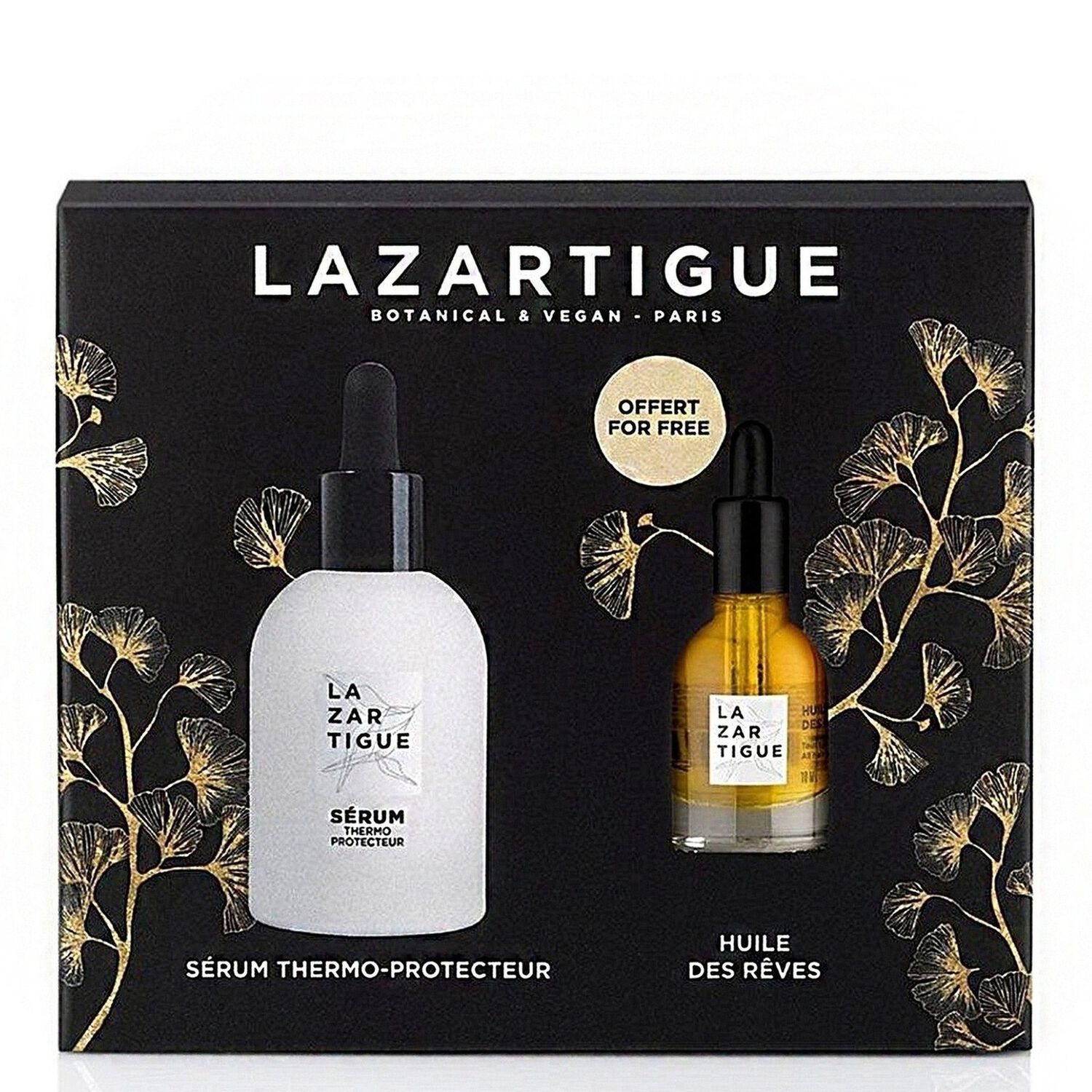 Botanical & Vegan - Coffret Sérum d'Exception 60ml + Huile des Rêves 10ml