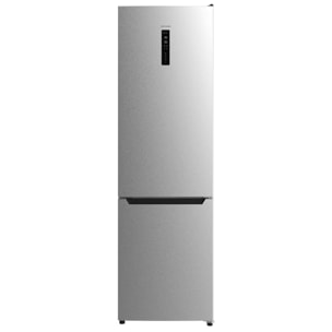 Frigorífico Combi 2 Puertas Bolero CoolMarket Combi 322 Inox D. 322 L, Altura 18