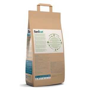 Litiere Sanicat cellulose 100% recyclée - 2 x 10L