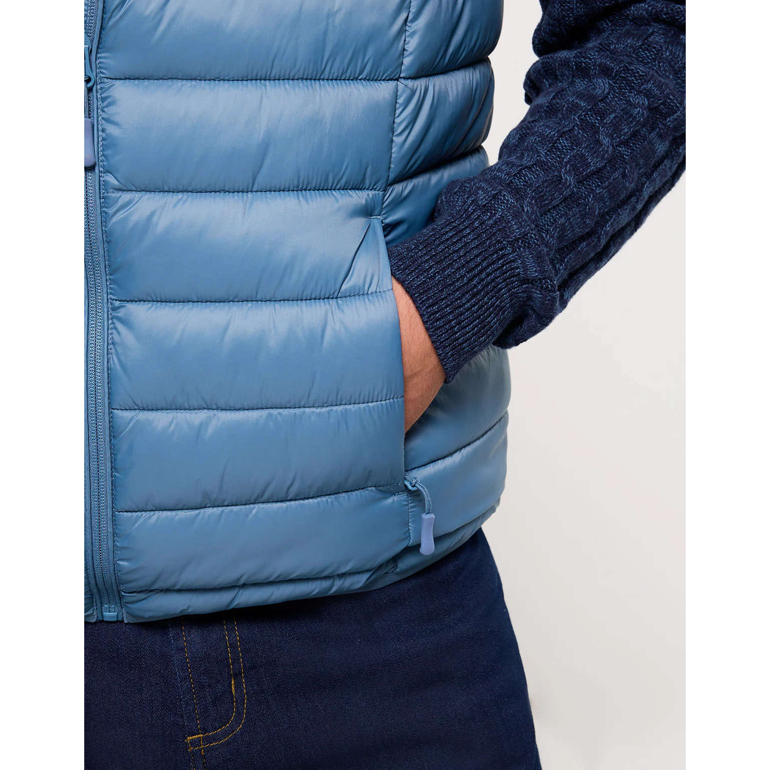 Chaleco Acolchado Azul Claro - Ninbo