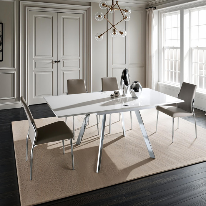 Tomasucci Table de livre extensible RIKY Transparent
