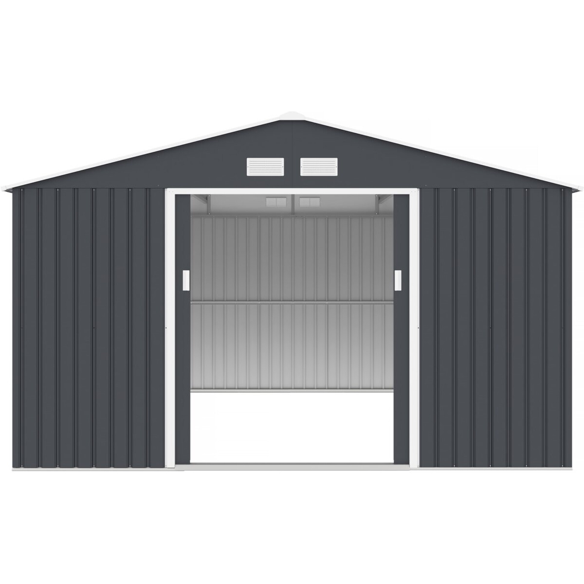 Abri de jardin métal "Vegas"- 15 m² - Gris