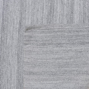QUENTIN - Tapis d'extérieur rectangulaire 160x230cm gris chiné