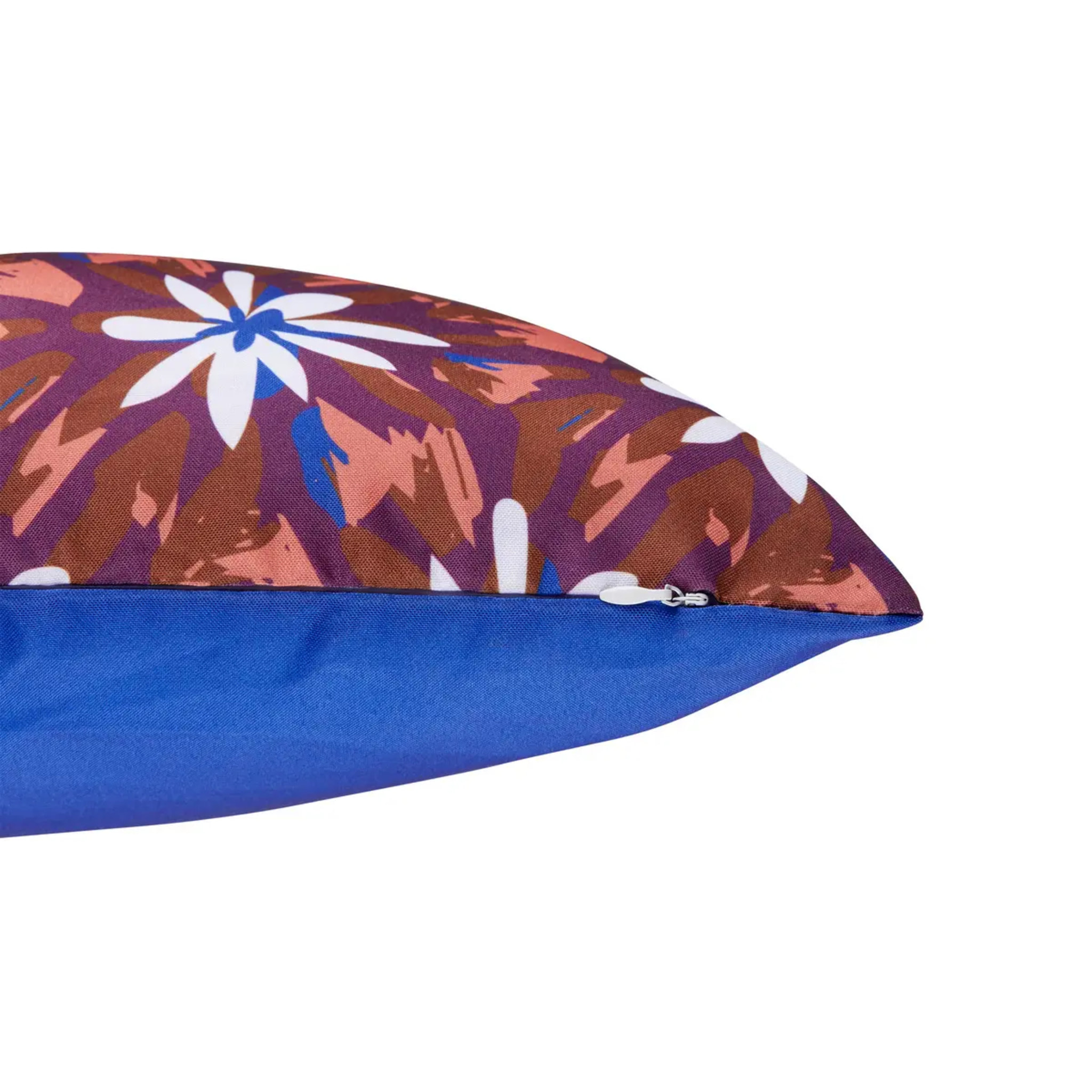 Housse de coussin d extérieur "Lahna" terracotta 40x40cm