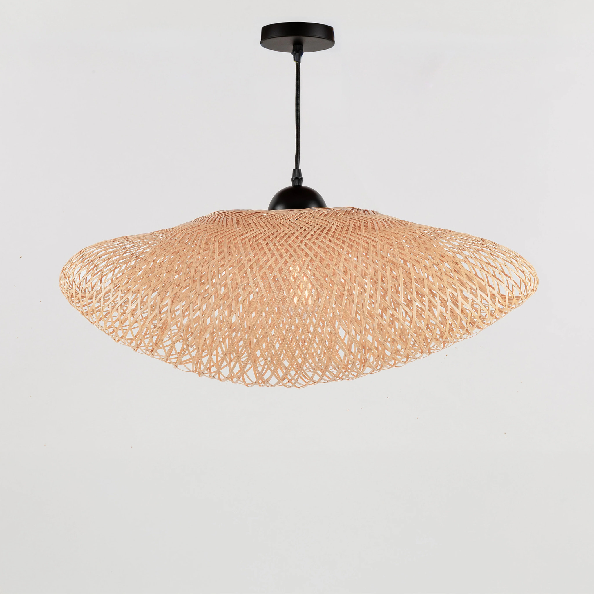 Suspension en bambou naturel D60 cm - Anya