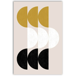 Affiche art geometrique Sphère en miroir Affiche seule