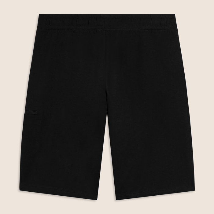 Shorts con stampa "TRAINING" e tasca zip