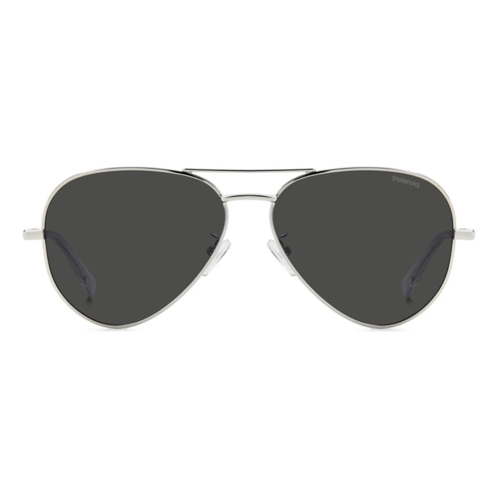 Gafas de Sol Polaroid PLD 4186/G/S/X 010 M9 57 Polarizadas de Metal Hombre 57 mm