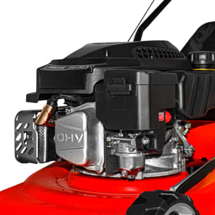 Tagliaerba a spinta motore a scoppio 132cc 1,9HP OHV 4 Tempi ampiezza di taglio di 400mm