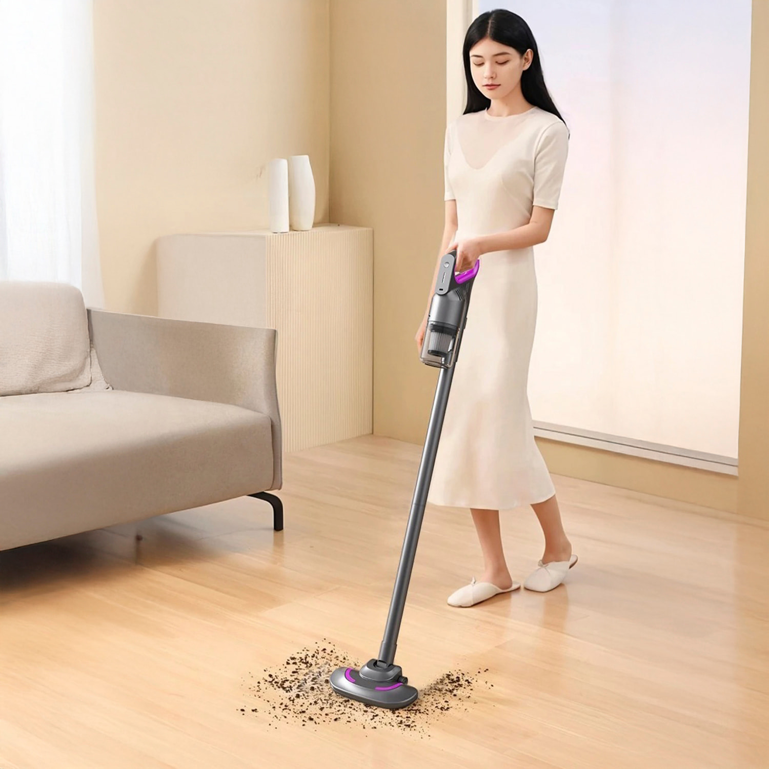 Aspiradora Portátil multifunción 3 en 1 con 3 niveles de succión y 11kPa. Incluye 3 cabezales.