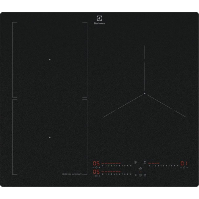 Plaque induction ELECTROLUX EIS62356IZ SaphirMatt, SenseBoil