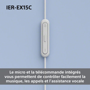 Ecouteurs SONY IER EX15C Noir