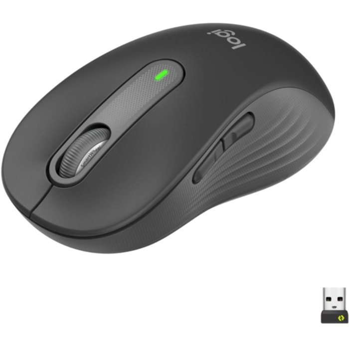 Souris sans fil LOGITECH Signature M650 L Graphite - grde taille