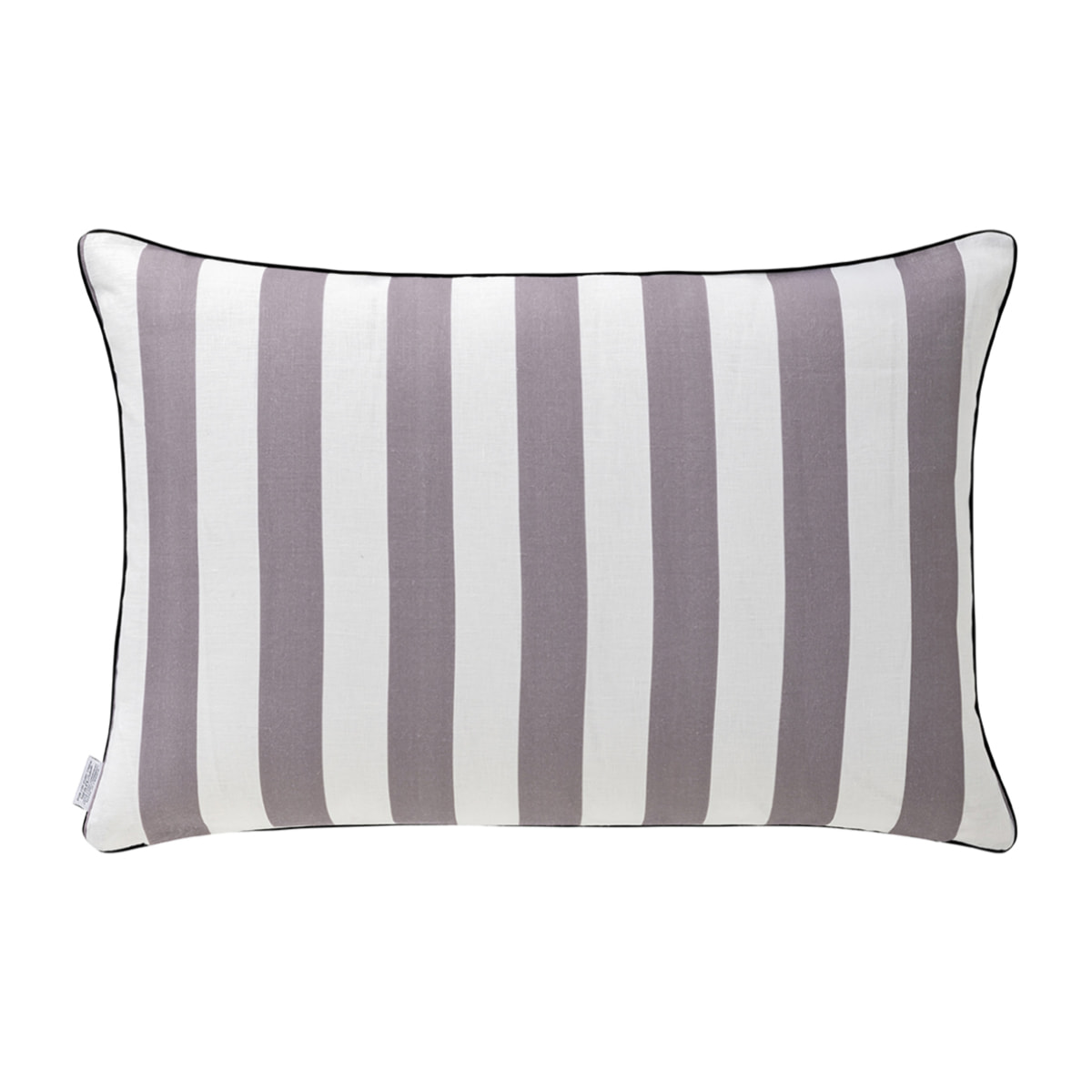 Housse de coussin imprimée en lin, FAUBOURG