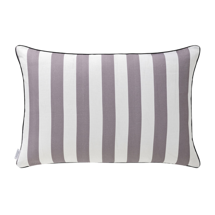 Housse de coussin imprimée en lin, FAUBOURG