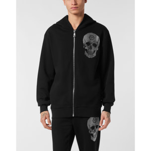PHILIPP PLEIN Felpa con cappuccio SKULL