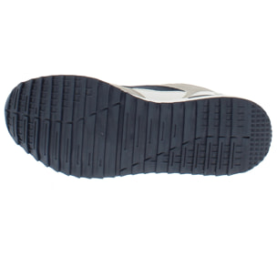 Armata di Mare Scarpe Uomo Sneakers Vintage Running con Soletta Rimovibile in Memory Foam AMU 1N947 Off White Navy