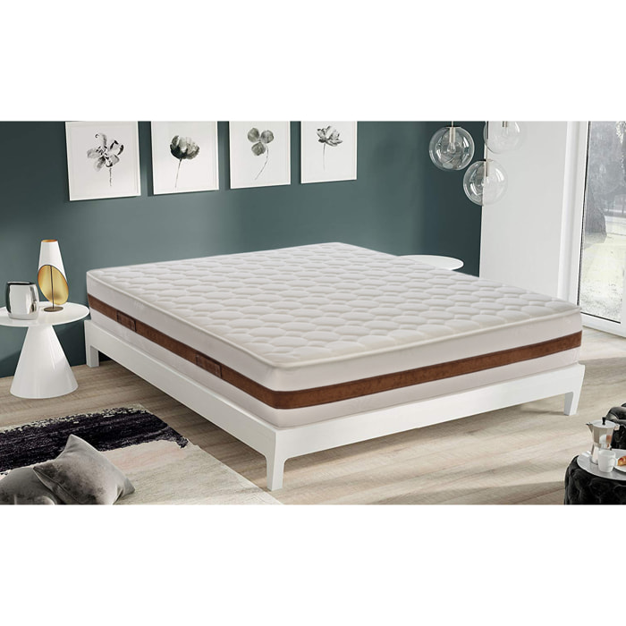 Materasso 100x190 in Memory Foam - 5 cm memory foam - Ortopedico - Alto 22 cm