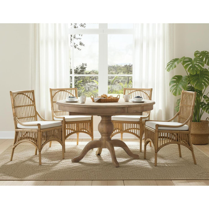 Set de 2 sillas - 92x53x58cm