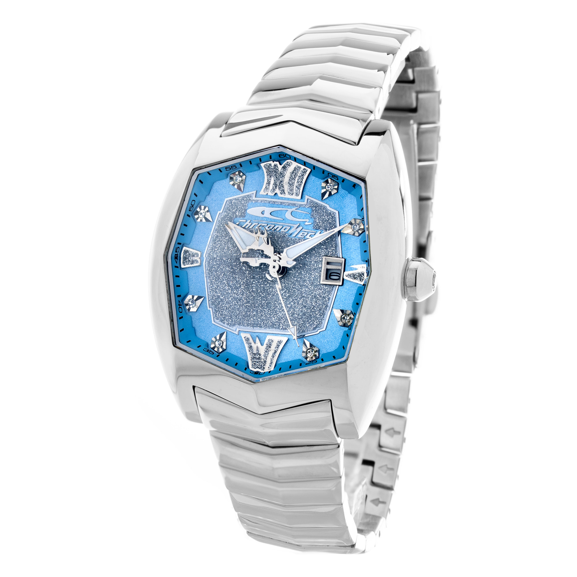 Reloj Chronotech CT7964L-01M Mujer Analogico Cuarzo con Correa de Acero