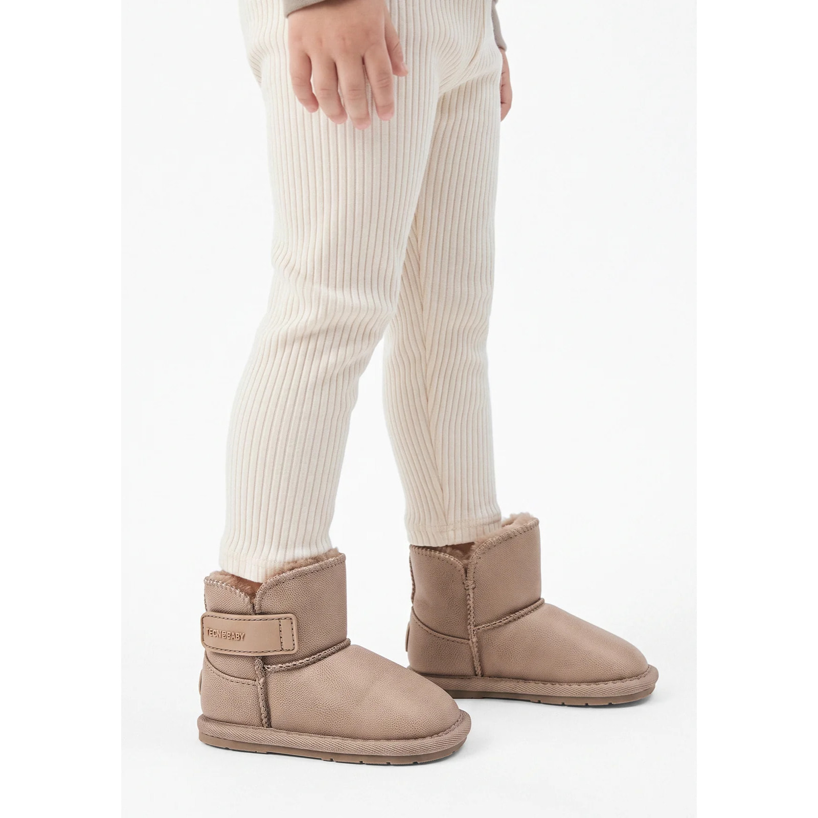Stivaletti per bambini in stile australiano con fodera e design ecologico