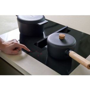 Plaque induction aspirante ELICA NIKOLATESLA FIT PRO 72 recyclage