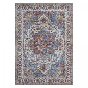 Tapis VOZE motif médaillon traditionnel oriental