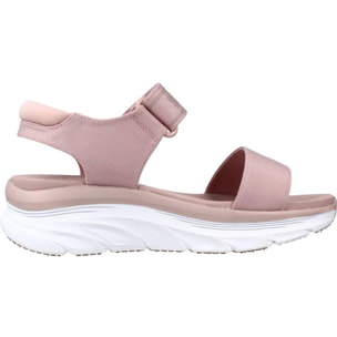 Sandalias Mujer Dlux Walker New Block Rosa