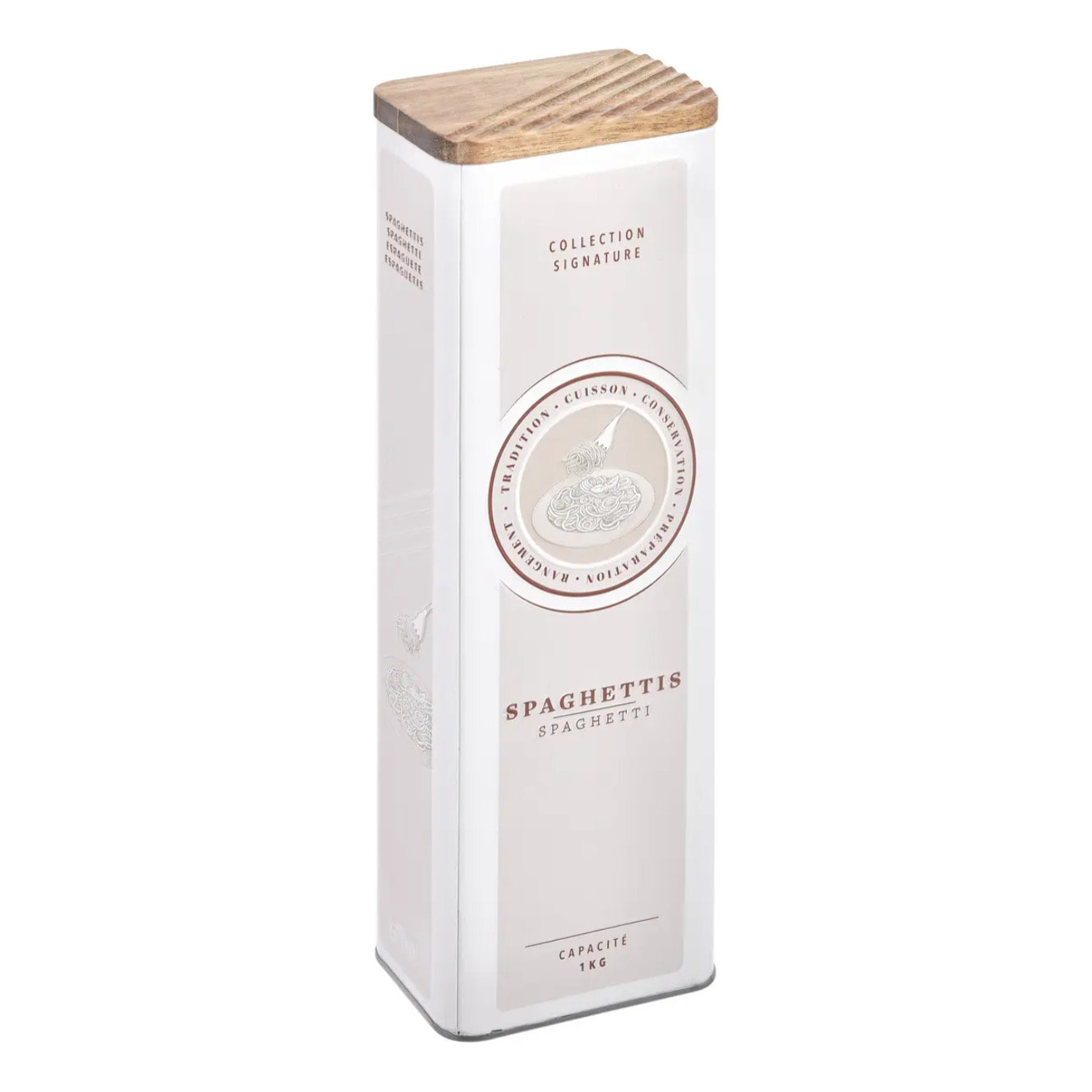 Boîte à spaghettis 1,3L creme