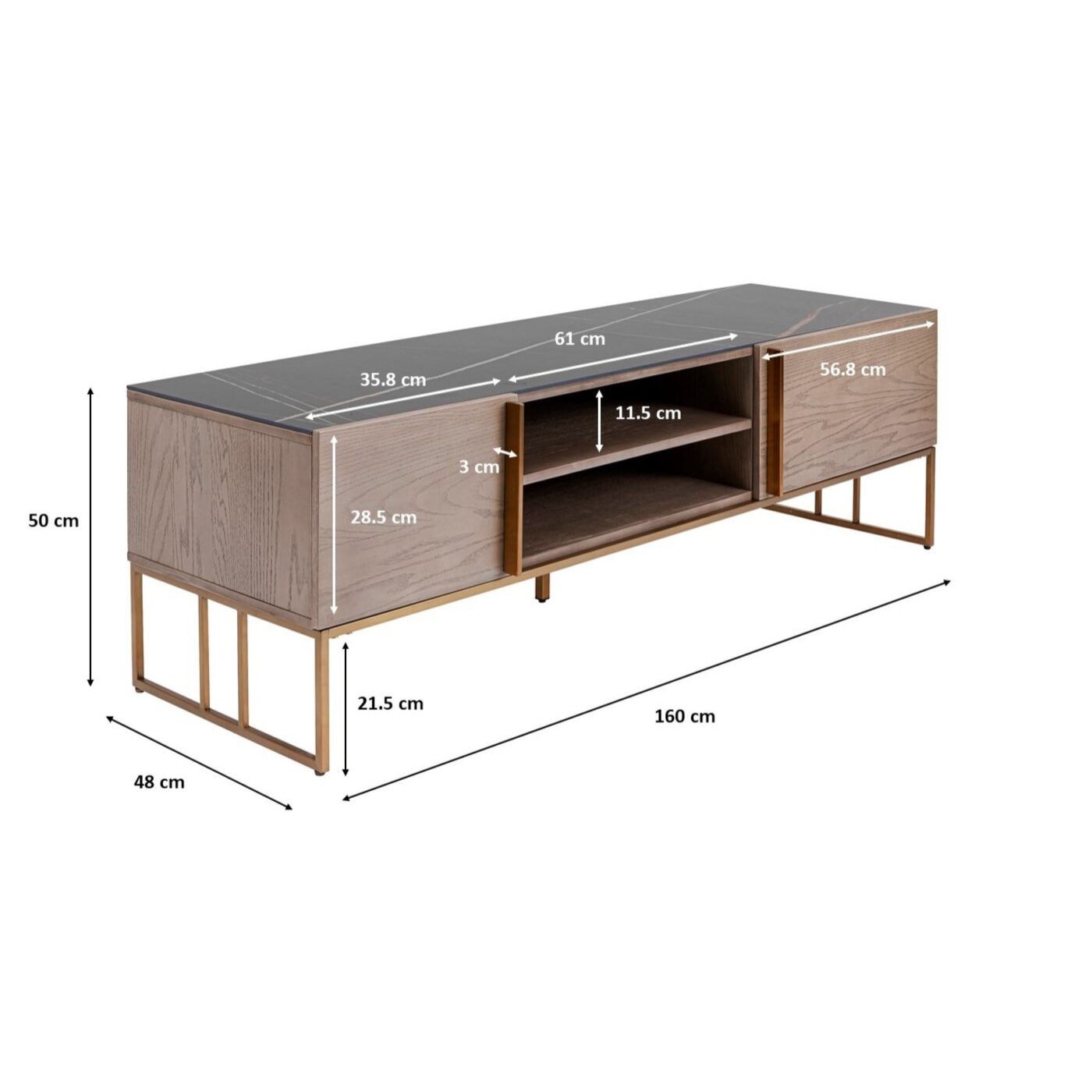 Meuble TV Cesaro Kare Design