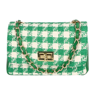Borsa a spalla da donna - Modello Aurélie - Cotone - 19.5 x 12.0 x 8.5 cm