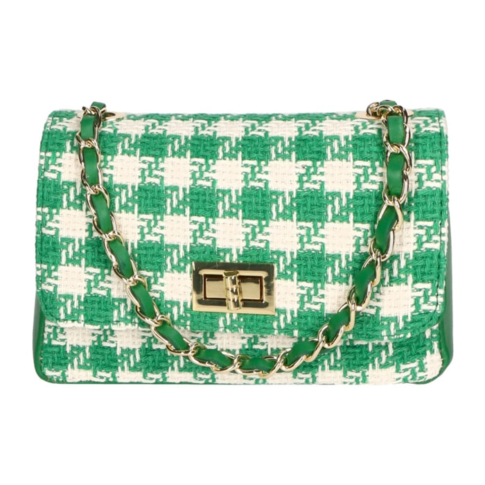 Borsa a spalla da donna - Modello Aurélie - Cotone - 19.5 x 12.0 x 8.5 cm