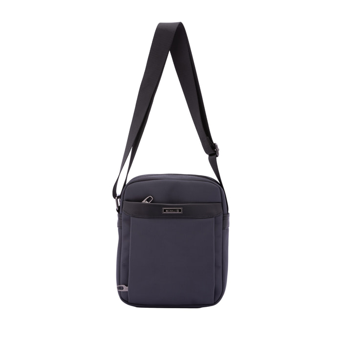 Borsa a tracolla da uomo - Modello False - Poliestere - 24.0 x 20.0 x 7.0 cm