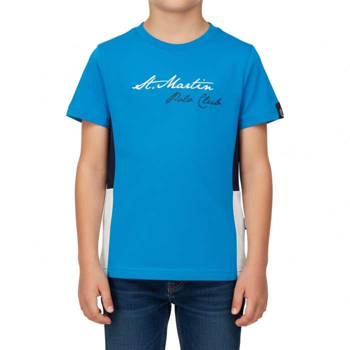 T-shirt con stampa logo