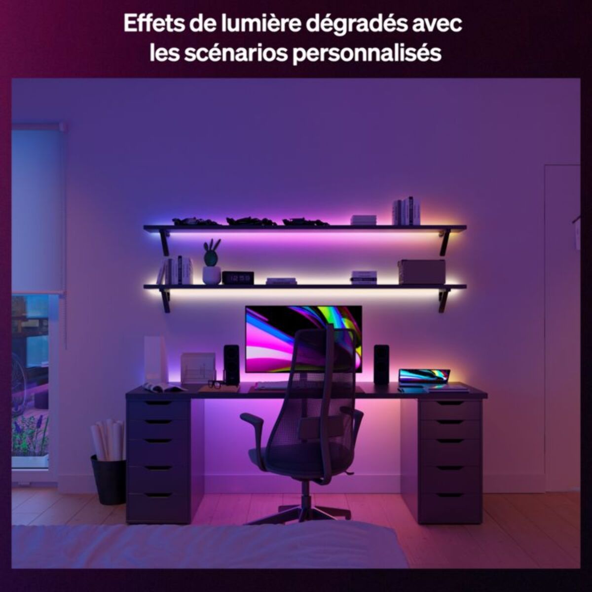 Bandeau LED PHILIPS HUE Essential 5m Color