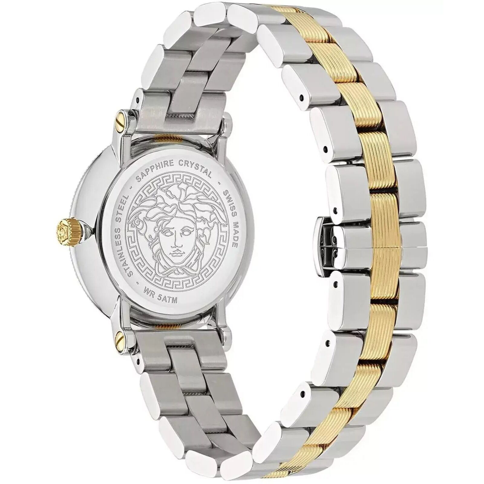 Reloj Versace VE7F00423 Mujer Analogico Cuarzo con Correa de Acero inoxidable