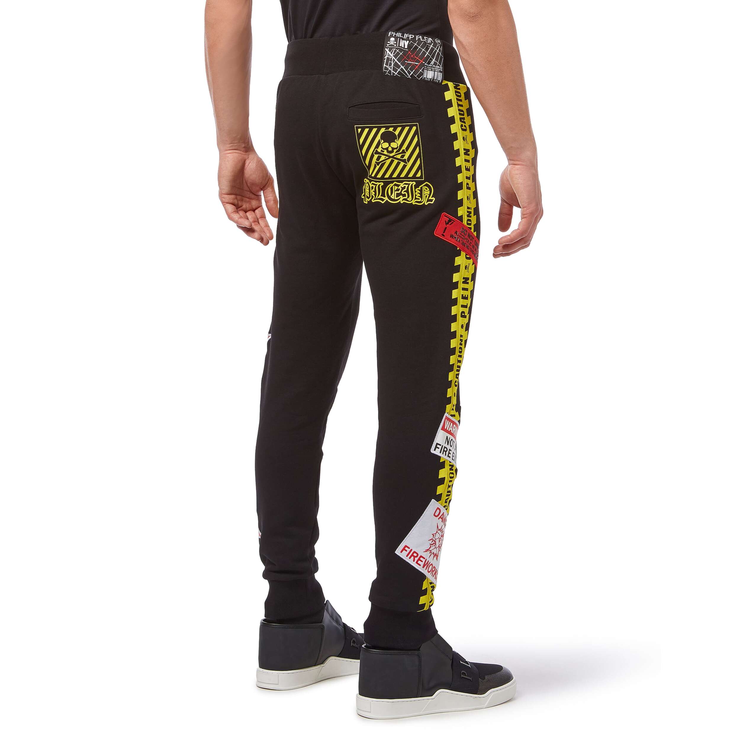 PHILIPP PLEIN Jogging Leggings MM Warning
