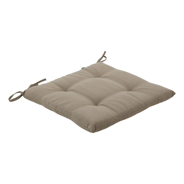 Galette de chaise Korai café 40x40cm