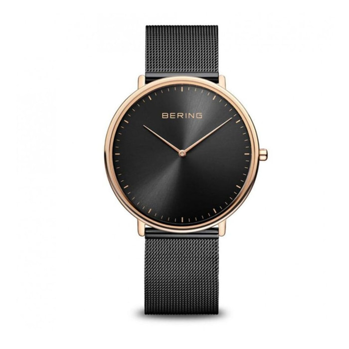 Reloj Bering 15739-166 Unisex Analogico Cuarzo con Correa de Acero inoxidable