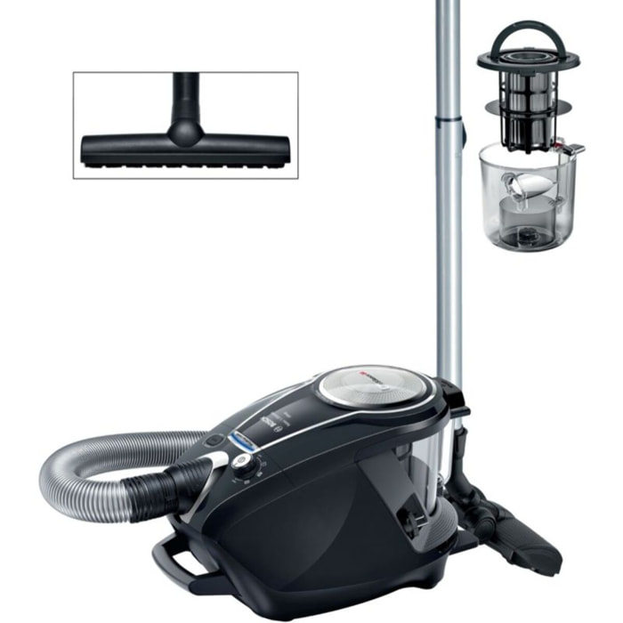 Aspirateur sans sac BOSCH silencieux BGS7SIL64 serie 8