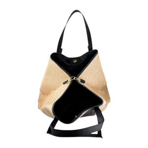 Bolso de Hombro Cheval Firenze Formentera New Negro