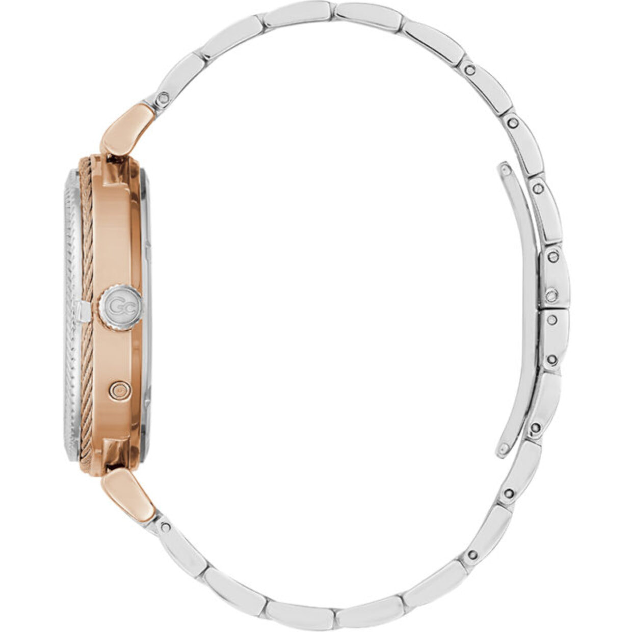 Reloj Gc Y76001L1MF Mujer Analogico Cuarzo con Correa de Acero inoxidable