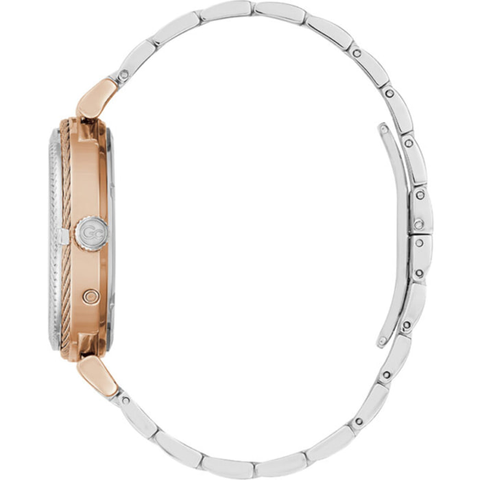 Reloj Gc Y76001L1MF Mujer Analogico Cuarzo con Correa de Acero inoxidable